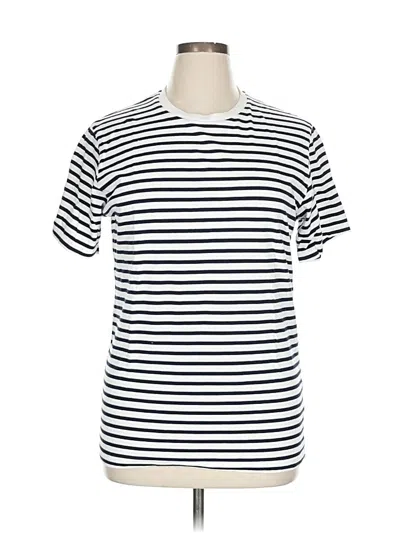 Pre-owned Uniqlo U Short Sleeve T-shirt In White