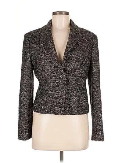 Pre-owned Bcbgmaxazria Wool Blazer Jacket In Gray