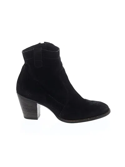 Pre-owned Paul Green Ankle Boots In Black