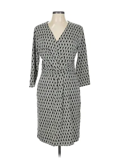 Pre-owned Talbots Casual Dress In Gray