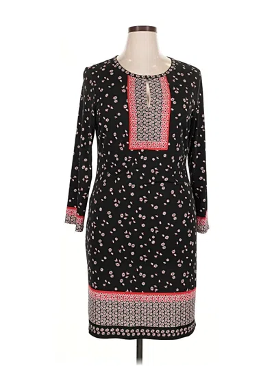 Pre-owned Max Studio Casual Dress In Black