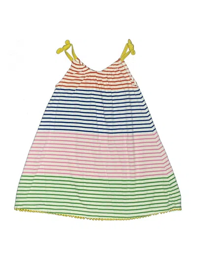Pre-owned Mini Boden Kids' Dress In Green