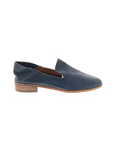 Pre-owned Lucky Brand Flats In Blue