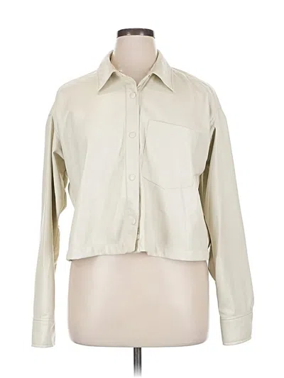 Pre-owned Good American Jacket In White