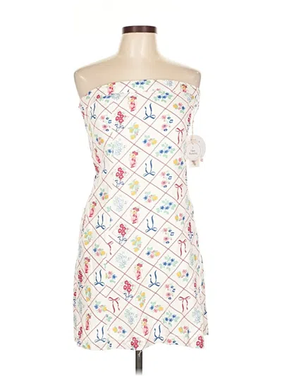 Jessica Simpson Cocktail Dress In White