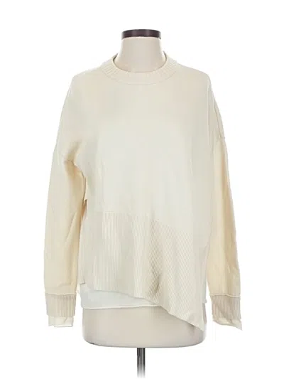 Pre-owned Derek Lam 10 Crosby Sweatshirt In White