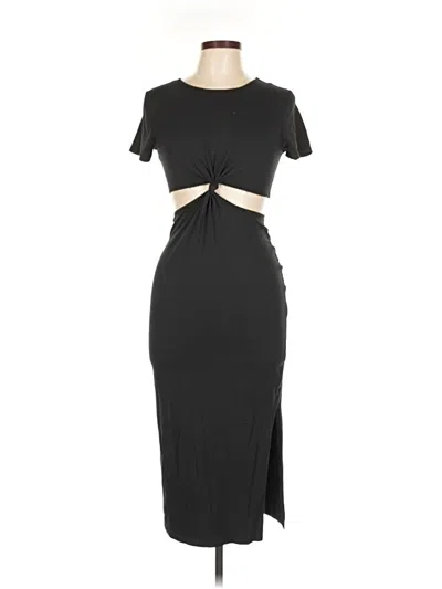 Pre-owned Fashion Nova Casual Dress In Black