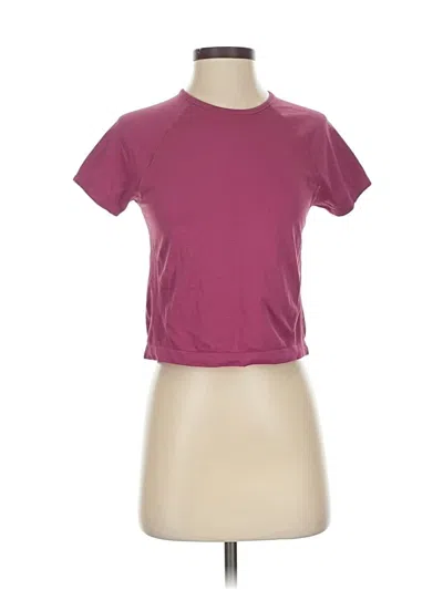 Pre-owned Athleta Active T-shirt In Pink