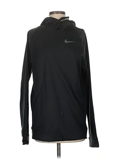 Pre-owned Nike Pullover Hoodie In Black
