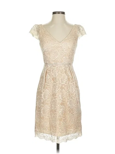 Pre-owned Jenny Yoo Collection Cocktail Dress In White