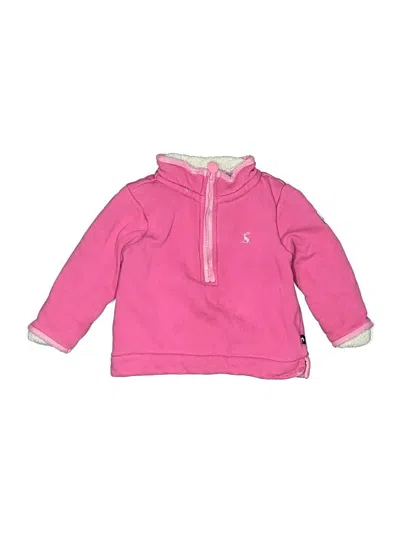 Pre-owned Joules Kids' Sweatshirt In Pink
