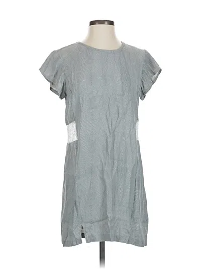 Pre-owned Addison Casual Dress In Gray