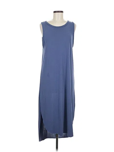 Pre-owned Lush Casual Dress In Blue