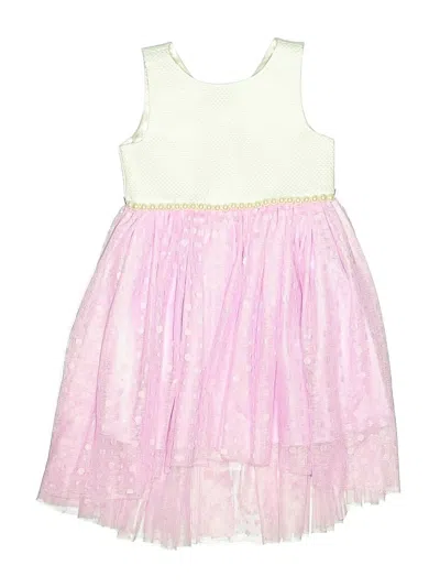 Pre-owned American Princess Kids' Dress In Pink
