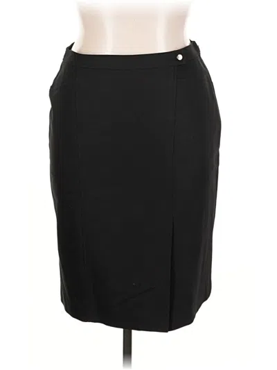 Pre-owned Ann Taylor Formal Skirt In Black