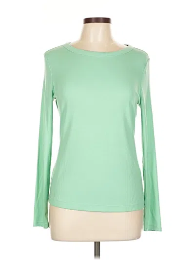 Pre-owned On 34th Long Sleeve T-shirt In Green