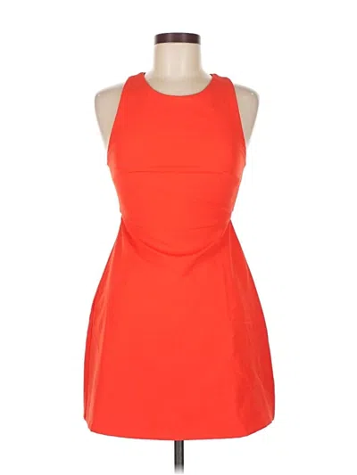 Pre-owned Trafaluc By Zara Cocktail Dress In Orange