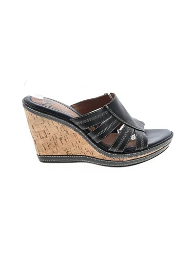 Pre-owned Söfft Wedges In Black