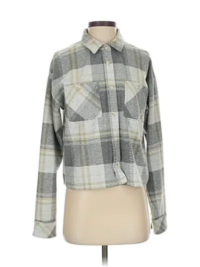 Pre-owned Thread & Supply Cardigan Sweater In Gray