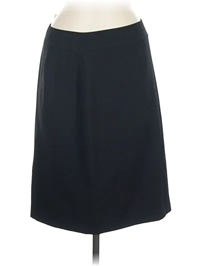 Pre-owned Ann Taylor Casual Skirt In Black
