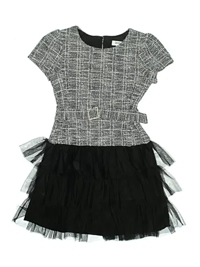 Pre-owned Speechless Kids' Dress In Gray