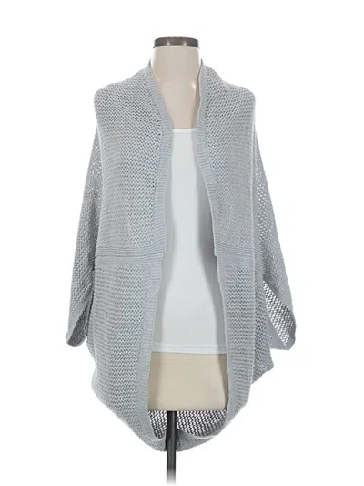 Pre-owned Jjill Cardigan Sweater In Gray