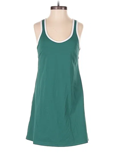 Pre-owned Avia Casual Dress In Green
