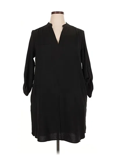 Pre-owned Lush Casual Dress In Black