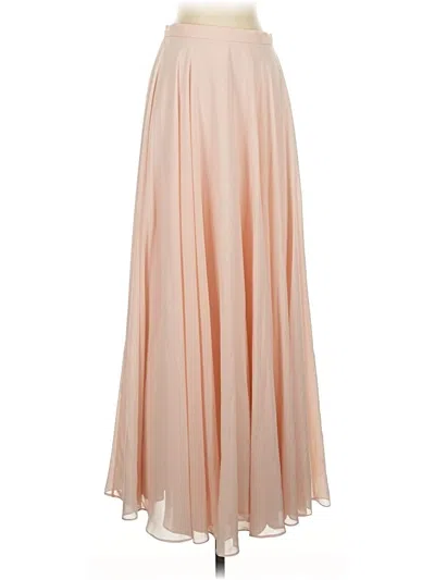 Pre-owned Jenny Yoo Collection Formal Skirt In Brown