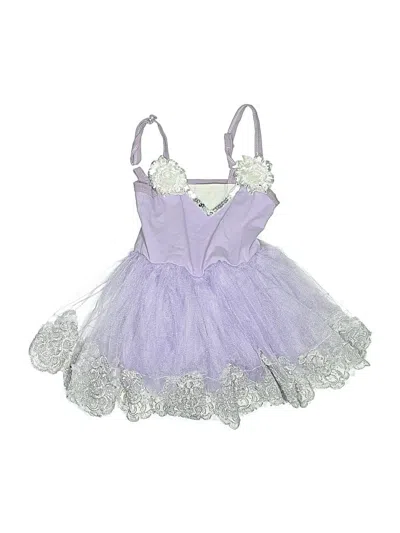Pre-owned Unbranded Kids' Dress In Purple