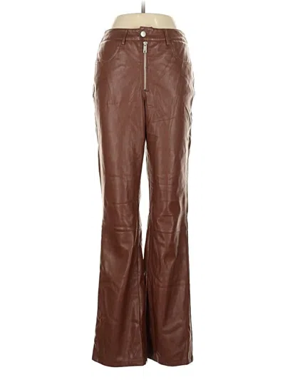 Pre-owned Avec Les Filles Casual Pants In Brown
