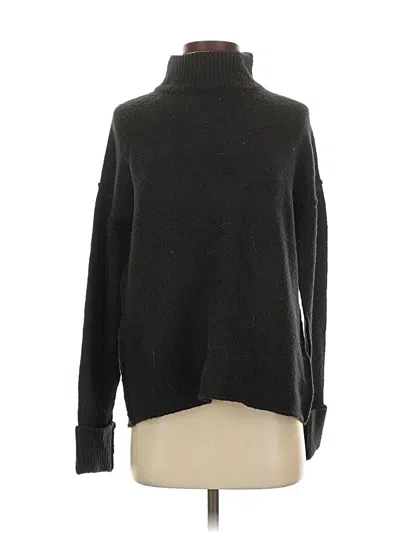 Pre-owned John & Jenn Turtleneck Sweater In Black