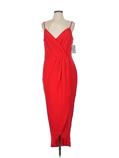 Pre-owned Julia Jordan Cocktail Dress In Red