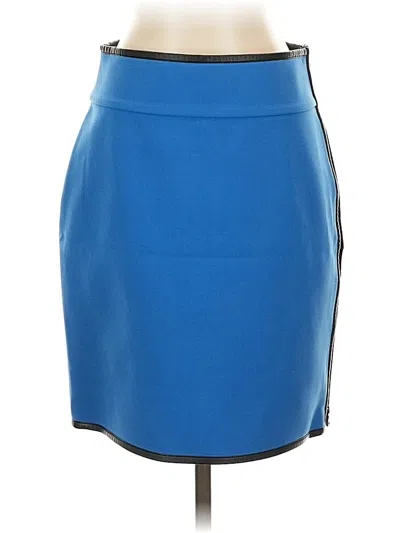 Pre-owned Ann Taylor Casual Skirt In Blue