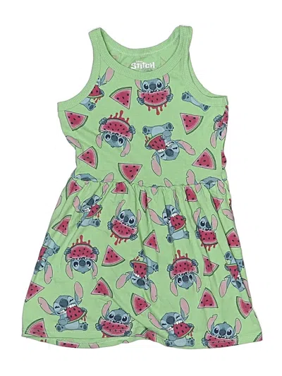 Pre-owned Disney Kids' Dress In Green