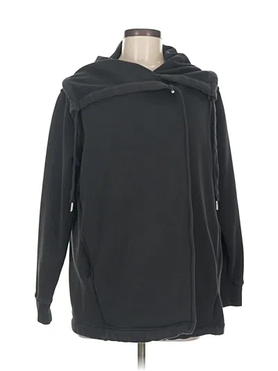 Pre-owned Zella Zip Up Hoodie In Black