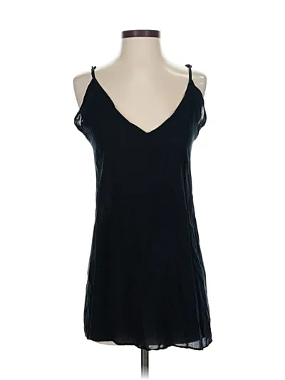 Pre-owned Free People Tank Top Black Cold Shoulder Neckline Tops