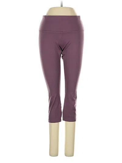Pre-owned Uniquely Lorna Jane Active Pants In Purple