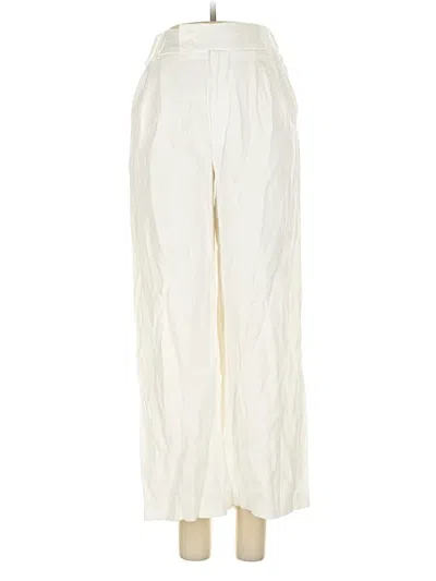 Pre-owned Stradivarius Casual Pants In White