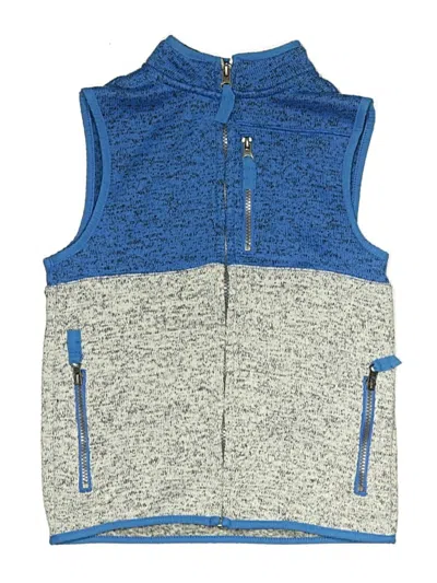 Pre-owned Cat & Jack Kids' Vest In Blue