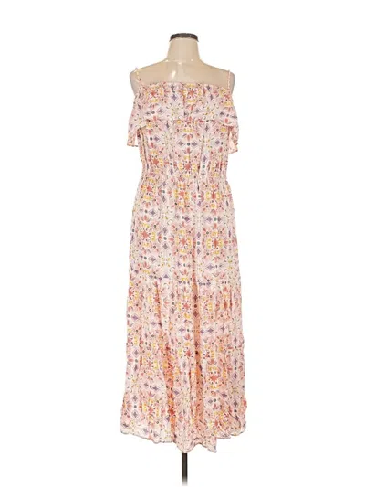 Pre-owned Ann Taylor Loft Outlet Casual Dress In Orange