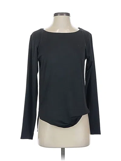 Pre-owned Uniqlo Long Sleeve T-shirt In Gray