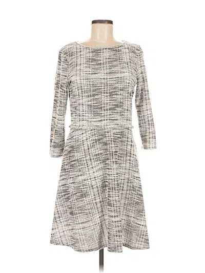 Pre-owned Max Studio Casual Dress In Gray