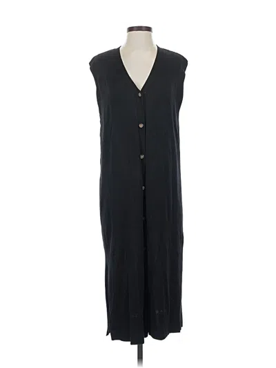 Pre-owned H&m Casual Dress In Black