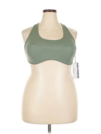 Girlfriend Collective Sports Bra In Green