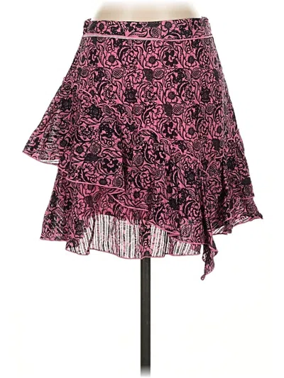 Pre-owned Derek Lam 10 Crosby Formal Skirt In Pink