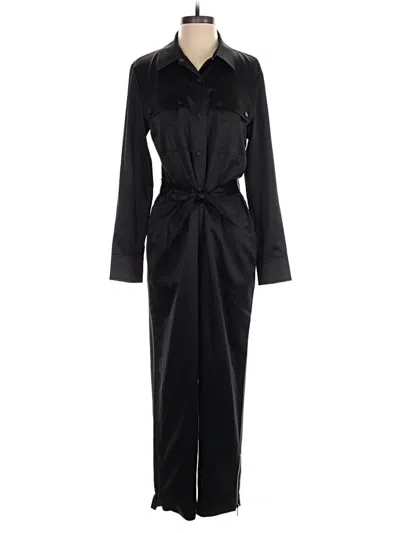 Pre-owned Dkny Jumpsuit In Black