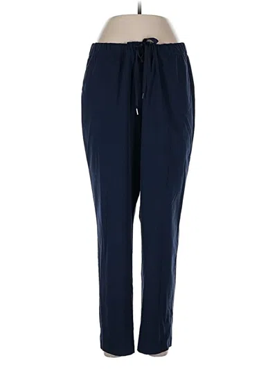 Pre-owned Jjill Casual Pants In Blue