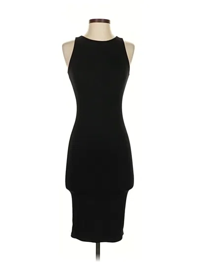 Pre-owned Bar Iii Cocktail Dress In Black