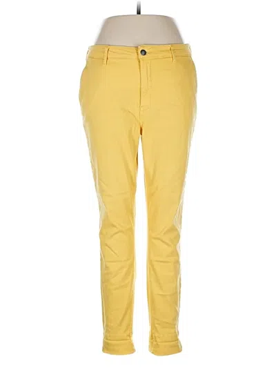 Pre-owned Cosmic Blue Love Casual Pants In Yellow